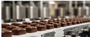 Linha de produção de alimentos e bens de consumo